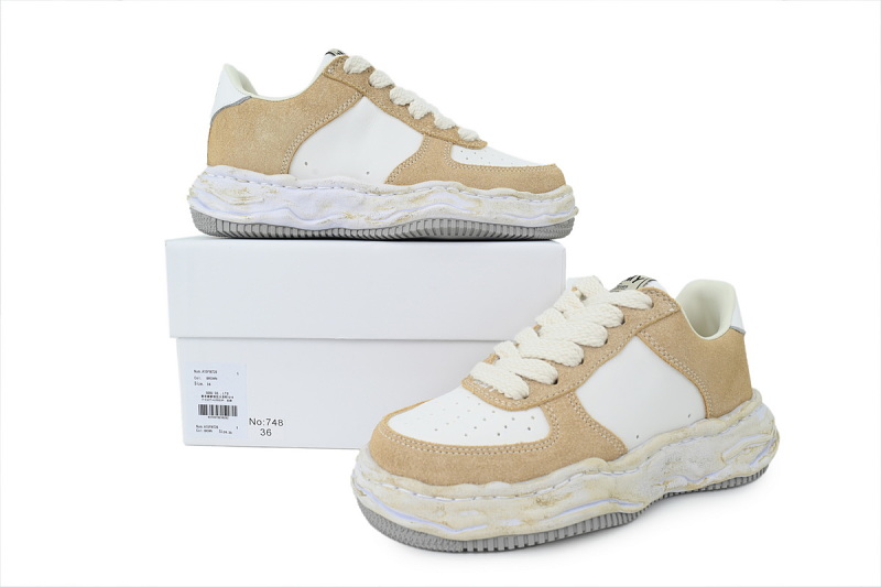 【BA9LC】748白 三原康裕低帮时尚板 NO.748 MIHARA YASUHIRO White