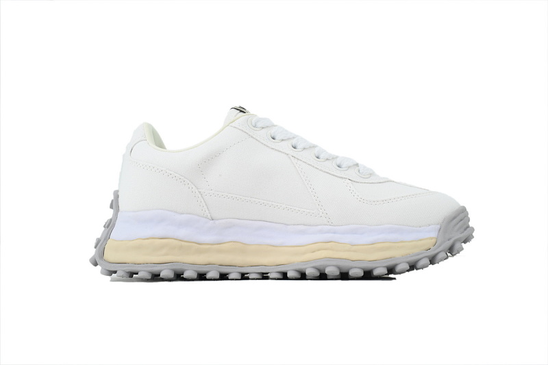 【BA9LC】302白色 三原康裕低帮时尚板 NO.302 MIHARA YASUHIRO White