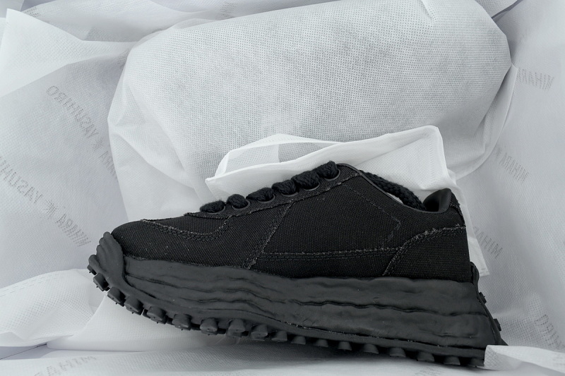 【BA9LC】303全黑 三原康裕低帮时尚板 NO.303 MIHARA YASUHIRO All Black