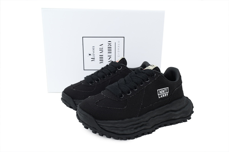 【BA9LC】303全黑 三原康裕低帮时尚板 NO.303 MIHARA YASUHIRO All Black