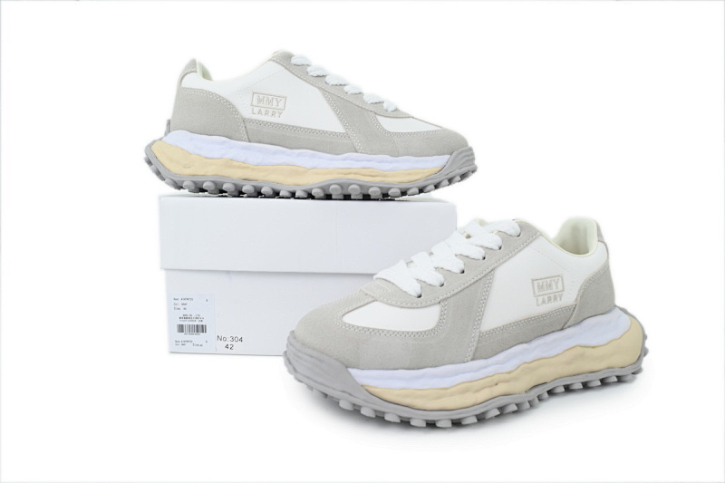 【BA9LC】304灰白 三原康裕低帮时尚板 NO.304 MIHARA YASUHIRO Grayish White