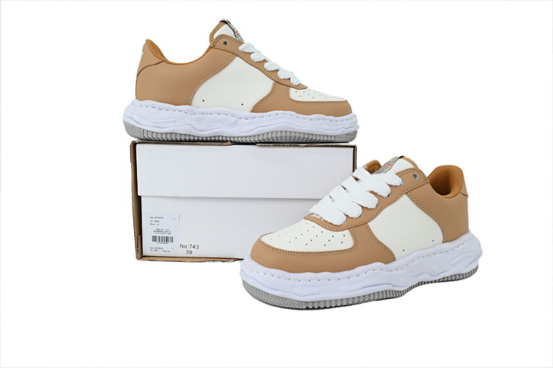 【BA9LC】743米白 原康裕低帮时尚板 NO.734 MIHARA YASUHIRO Beige