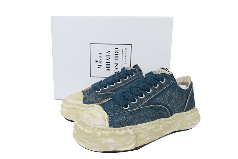 【BA9LC】812蓝色 三原康裕低帮时尚板 NO.812 MIHARA YASUHIRO Blue