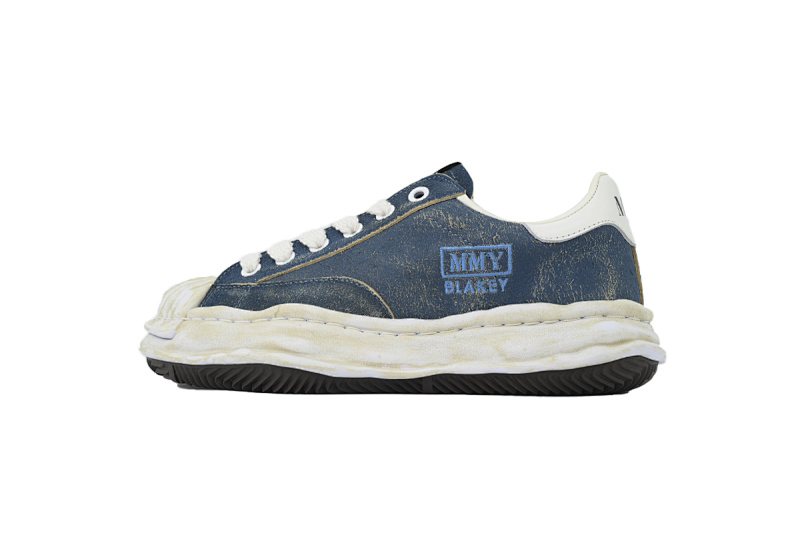 【BA9LC】603蓝  三原康裕低帮时尚板 NO.603 MIHARA YASUHIRO Blue