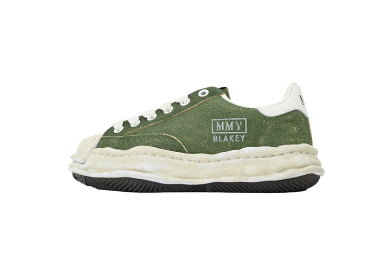 【BA9LC】602绿 三原康裕低帮时尚板 NO.602  MIHARA YASUHIRO Green