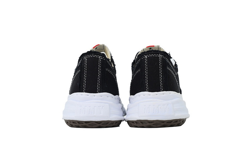 【BA9LC】771开口笑黑 三原康裕低帮时尚板 NO.771 MIHARA YASUHIRO Open Smile Black
