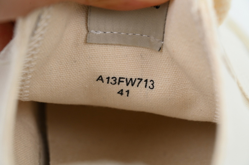 【BA9LC】810帆布米白 三原康裕低帮时尚板 NO.810  MIHARA YASUHIRO Canvas Rice White