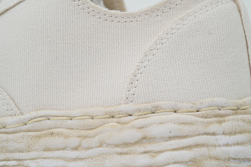 【BA9LC】810帆布米白 三原康裕低帮时尚板 NO.810  MIHARA YASUHIRO Canvas Rice White