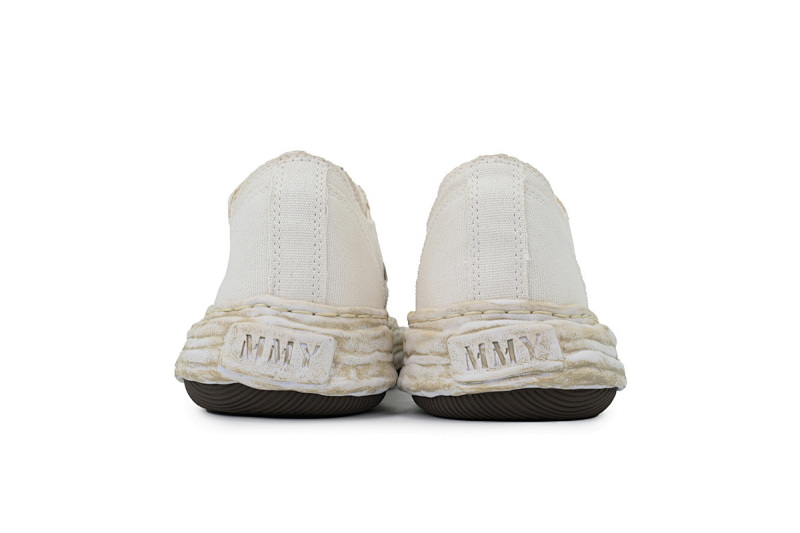 【BA9LC】810帆布米白 三原康裕低帮时尚板 NO.810  MIHARA YASUHIRO Canvas Rice White