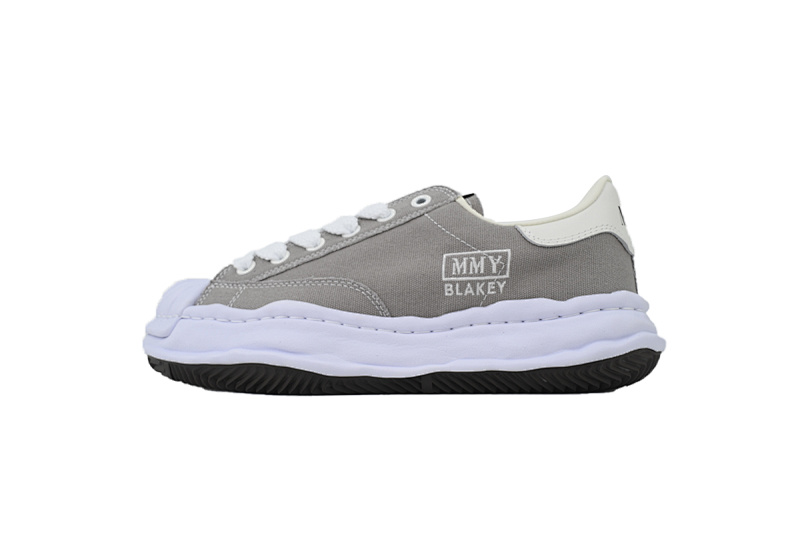 【BA9LC】706帆布灰白 三原康裕低帮时尚板 NO.706 MIHARA YASUHIRO Canvas Gray White