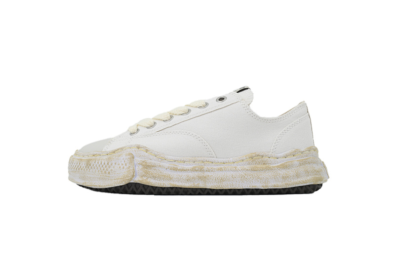 【BA9LC】736做旧帆布 三原康裕低帮时尚板鞋 NO.736  MIHARA YASUHIRO Make Old Canvas