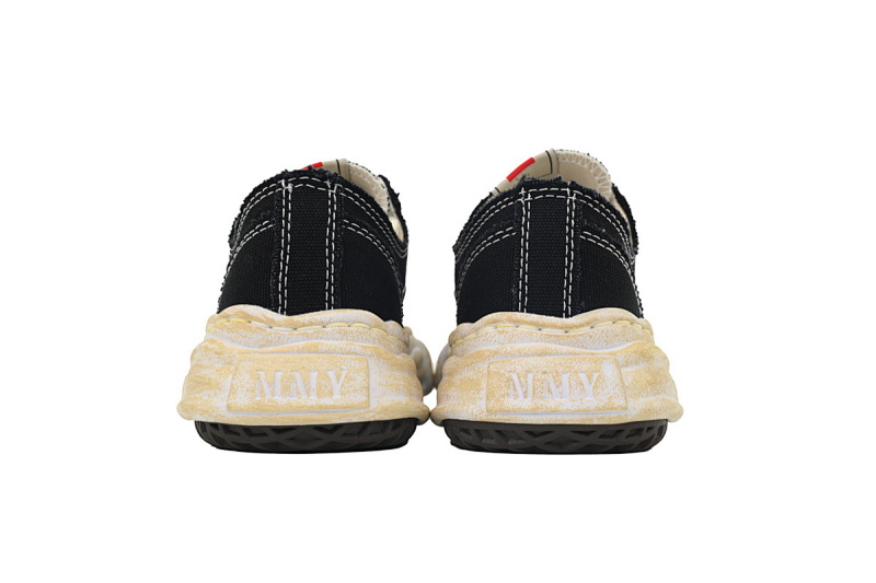 【BA9LC】735复古黑白 三原康裕低帮时尚板鞋 NO.735  MIHARA YASUHIRO Retro Black And White