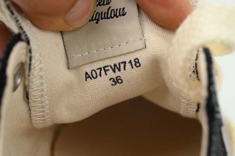 【BA9LC】735复古黑白 三原康裕低帮时尚板鞋 NO.735  MIHARA YASUHIRO Retro Black And White