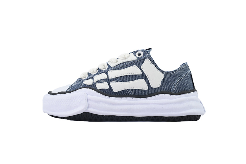 【BA9LC】730牛仔蓝 三原康裕低帮时尚板鞋 NO.730 MIHARA YASUHIRO Denim Blue