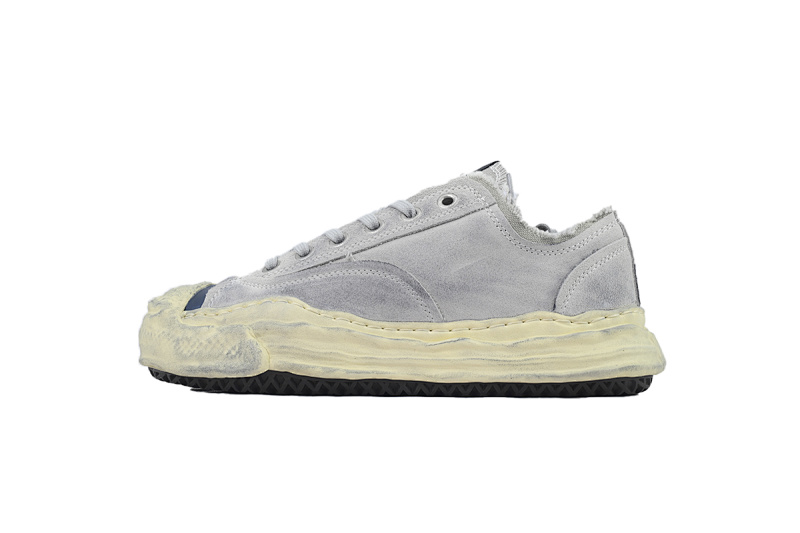 【BA9LC】785灰色做旧 三原康裕低帮时尚板鞋 NO.785 MIHARA YASUHIRO Grey Antique