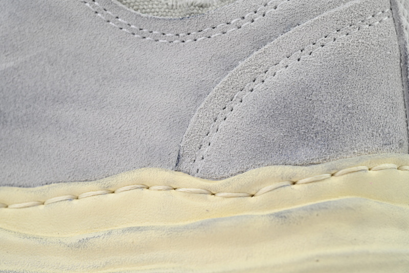 【BA9LC】785灰色做旧 三原康裕低帮时尚板鞋 NO.785 MIHARA YASUHIRO Grey Antique