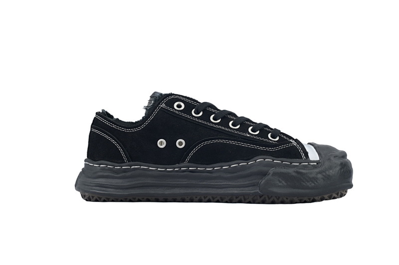 【BA9LC】787黑灰白 三原康裕低帮时尚板鞋 NO.787 MIHARA YASUHIRO Black Gray White
