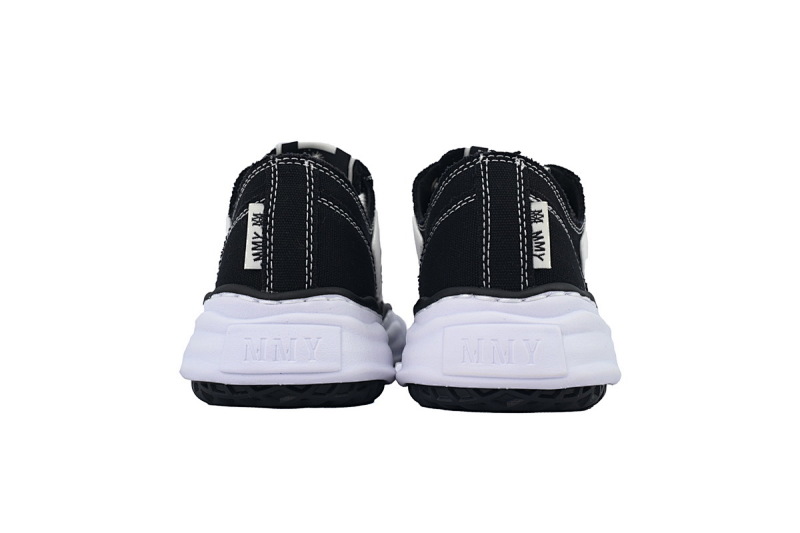 【BA9LC】728黑白骨头 三原康裕低帮时尚板鞋 NO.728 MIHARA YASUHIRO White And Black Bones
