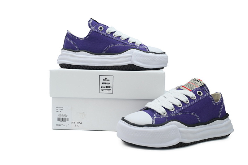 yupoo_411585_8cbcce13.jpg 【BA9LC】724白紫 三原康裕低帮时尚板鞋 NO.724 MIHARA YASUHIRO White Purple