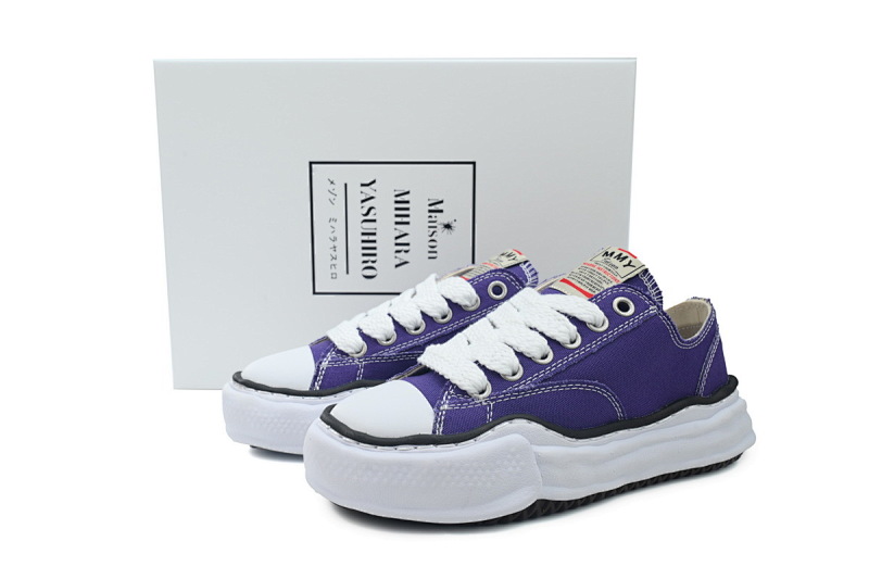 yupoo_411585_9ed0d646.jpg 【BA9LC】724白紫 三原康裕低帮时尚板鞋 NO.724 MIHARA YASUHIRO White Purple