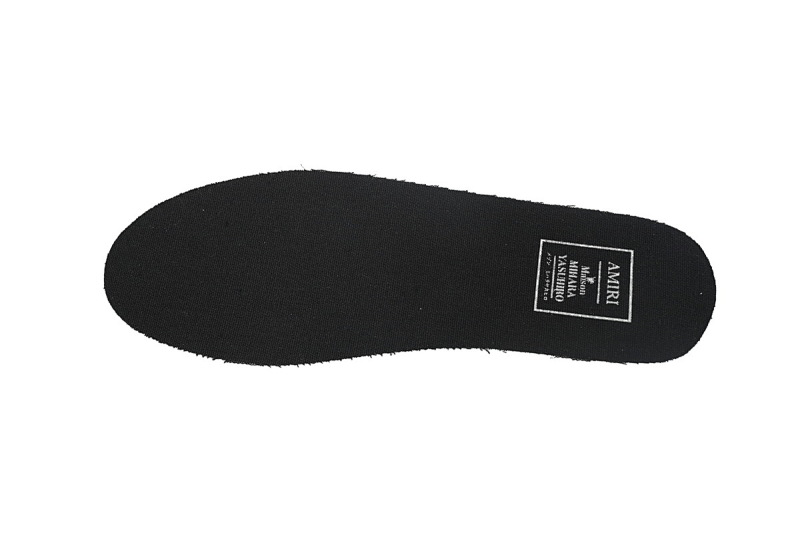 【DA5AP】骨头联名黑 三原康裕低帮时尚帆布板鞋 AMFOSR1076-001 Maison Mihara Yasuhiro x AMIRI Skel-Top Low Black
