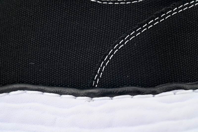 【BA9LC】801溶解黑白 三原康裕低帮时尚板鞋 NO.801 MIHARA YASUHIRO OG Sole Black White