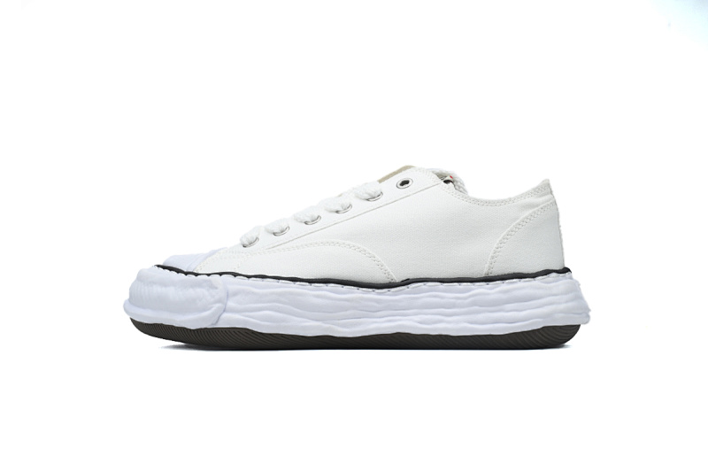 【BA9LC】802溶解全白 三原康裕低帮时尚板鞋 NO.802 MIHARA YASUHIRO OG Sole White