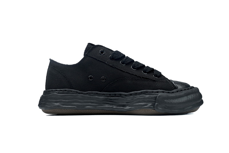 【BA9LC】803溶解全黑 三原康裕低帮时尚板鞋 NO.803 MIHARA YASUHIRO OG Sole Black