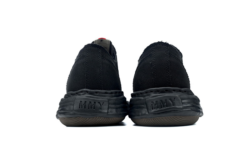 【BA9LC】803溶解全黑 三原康裕低帮时尚板鞋 NO.803 MIHARA YASUHIRO OG Sole Black