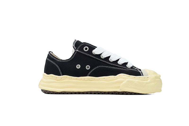【BA9LC】783开口米黑 三原康裕低帮时尚板鞋 NO.783 MIHARA YASUHIRO Beige Black
