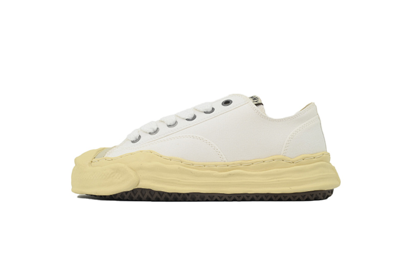 【BA9LC】782白米黄 三原康裕低帮时尚板鞋 NO.782 MIHARA YASUHIRO White Beige