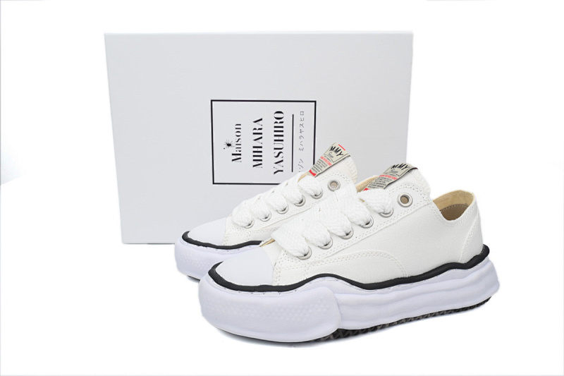 yupoo_411917_b8ff83b5.jpg 【BA9LC】723白黑线 三原康裕低帮时尚板鞋 NO.723 MIHARA YASUHIRO White White and Black Lines