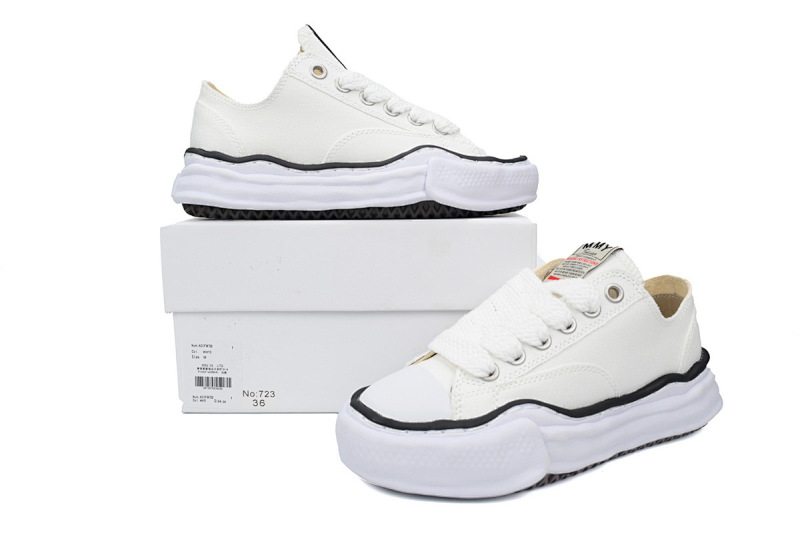 yupoo_411917_b9898b6e.jpg 【BA9LC】723白黑线 三原康裕低帮时尚板鞋 NO.723 MIHARA YASUHIRO White White and Black Lines
