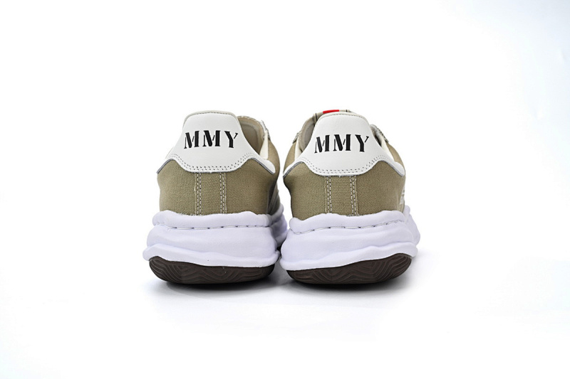 【BA9LC】765白绿 三原康裕低帮时尚板鞋 NO.765 MIHARA YASUHIRO White And White Green