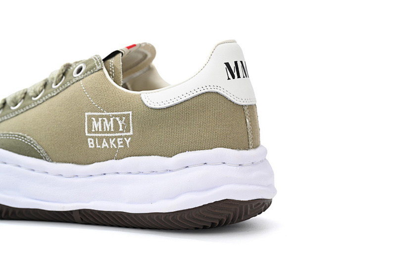 【BA9LC】765白绿 三原康裕低帮时尚板鞋 NO.765 MIHARA YASUHIRO White And White Green
