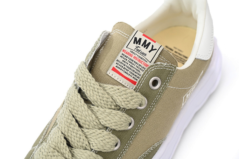 【BA9LC】765白绿 三原康裕低帮时尚板鞋 NO.765 MIHARA YASUHIRO White And White Green