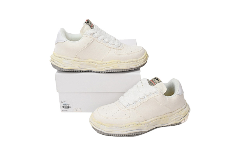 【BA9LC】770灰白 三原康裕低帮时尚板鞋 NO.770 MIHARA YASUHIRO White And Pale