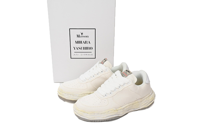 【BA9LC】770灰白 三原康裕低帮时尚板鞋 NO.770 MIHARA YASUHIRO White And Pale