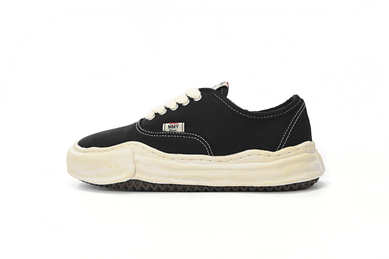 【BA9LC】742复古黑黄 三原康裕低帮时尚板鞋 NO.742 MIHARA YASUHIRO White And Retro Black Yellow