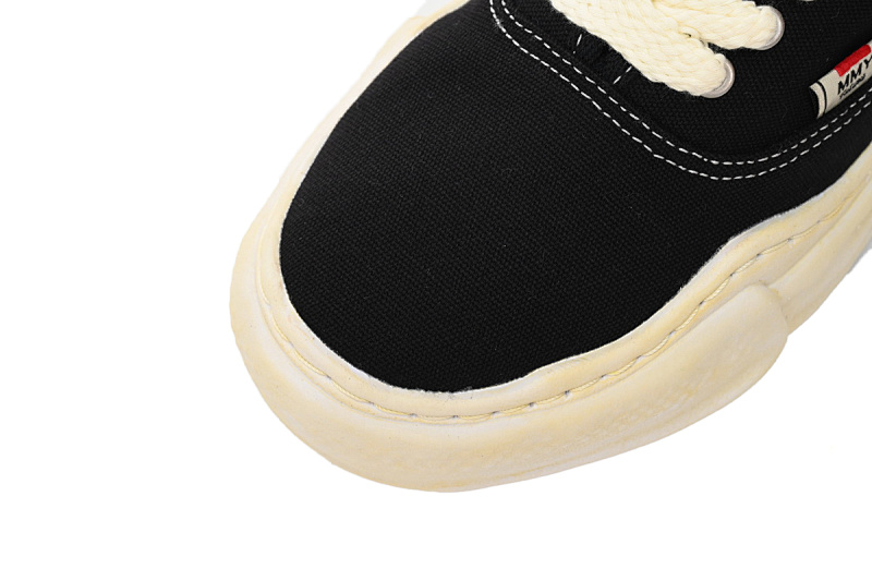 【BA9LC】742复古黑黄 三原康裕低帮时尚板鞋 NO.742 MIHARA YASUHIRO White And Retro Black Yellow