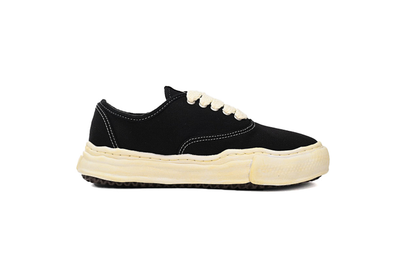 【BA9LC】742复古黑黄 三原康裕低帮时尚板鞋 NO.742 MIHARA YASUHIRO White And Retro Black Yellow