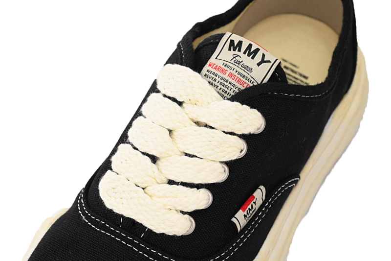 【BA9LC】742复古黑黄 三原康裕低帮时尚板鞋 NO.742 MIHARA YASUHIRO White And Retro Black Yellow