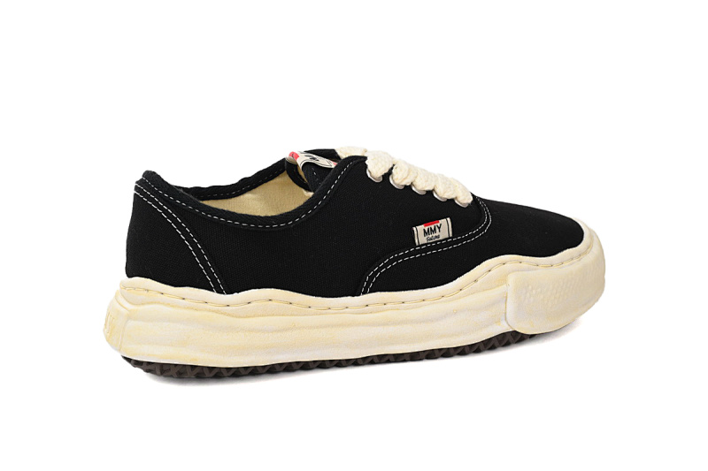 【BA9LC】742复古黑黄 三原康裕低帮时尚板鞋 NO.742 MIHARA YASUHIRO White And Retro Black Yellow
