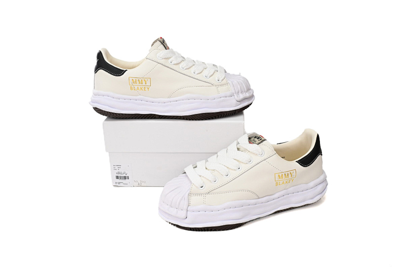 yupoo_412039_64362c7d.jpg 【BA9LC】702白黑金 三原康裕低帮时尚板鞋 NO.702 MIHARA YASUHIRO White And White Black Gold