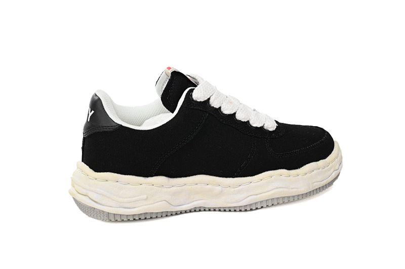 【BA9LC】769黑灰底  三原康裕低帮时尚板鞋 NO.769 MIHARA YASUHIRO White And Black Gray Low