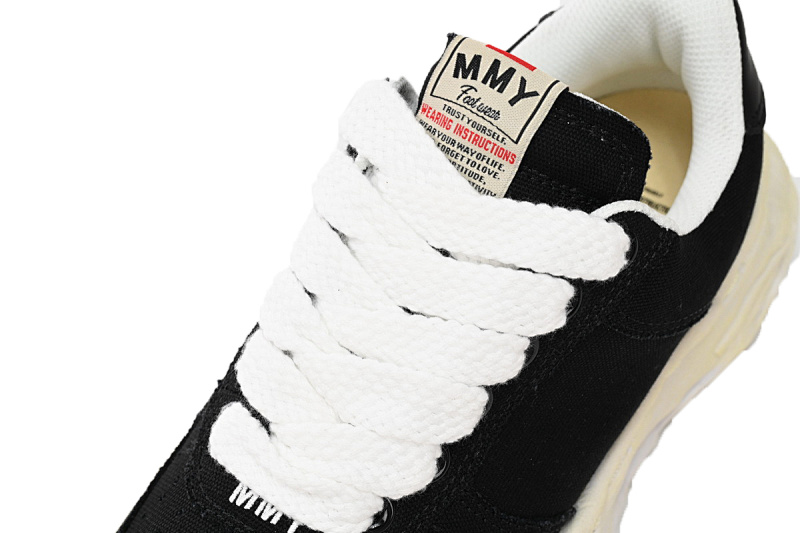 【BA9LC】769黑灰底  三原康裕低帮时尚板鞋 NO.769 MIHARA YASUHIRO White And Black Gray Low