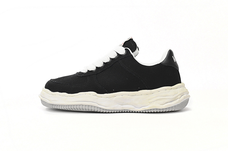 【BA9LC】769黑灰底  三原康裕低帮时尚板鞋 NO.769 MIHARA YASUHIRO White And Black Gray Low