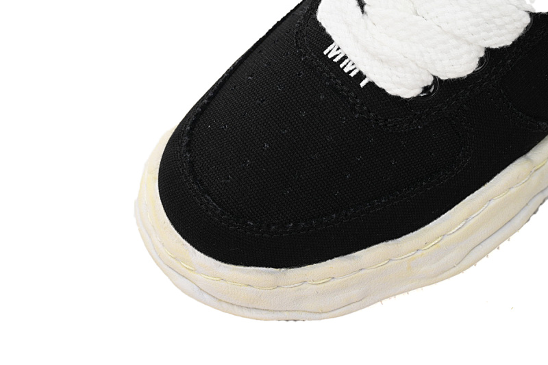 【BA9LC】769黑灰底  三原康裕低帮时尚板鞋 NO.769 MIHARA YASUHIRO White And Black Gray Low