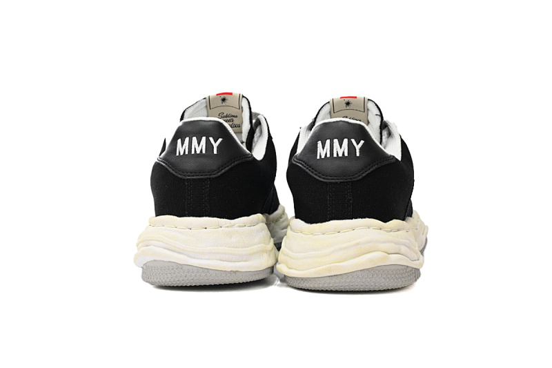 【BA9LC】769黑灰底  三原康裕低帮时尚板鞋 NO.769 MIHARA YASUHIRO White And Black Gray Low