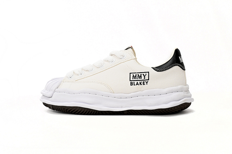 【BA9LC】763全白黑尾 三原康裕低帮时尚板鞋 NO.763 MIHARA YASUHIRO White And All White And Black Tail